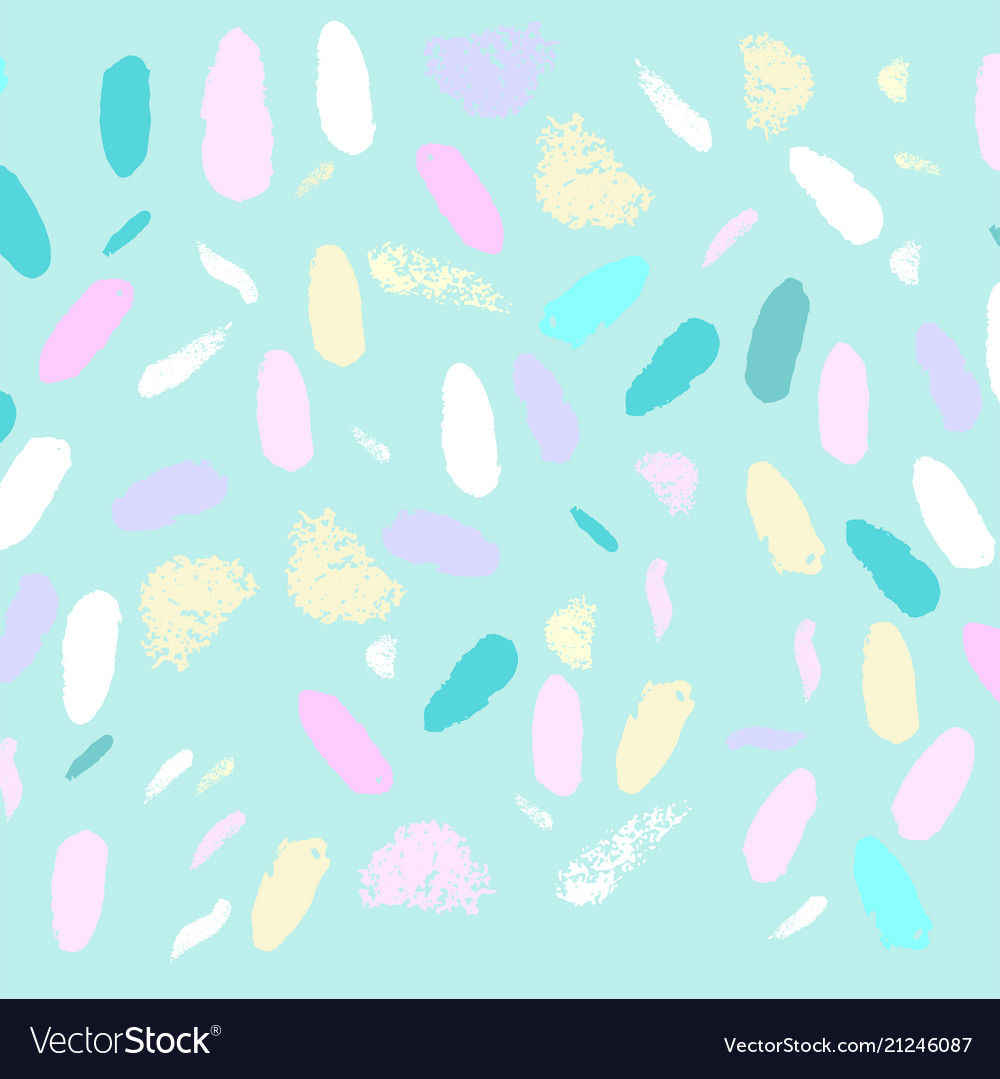 Artistic confetti pattern vector image Artistic confetti pattern