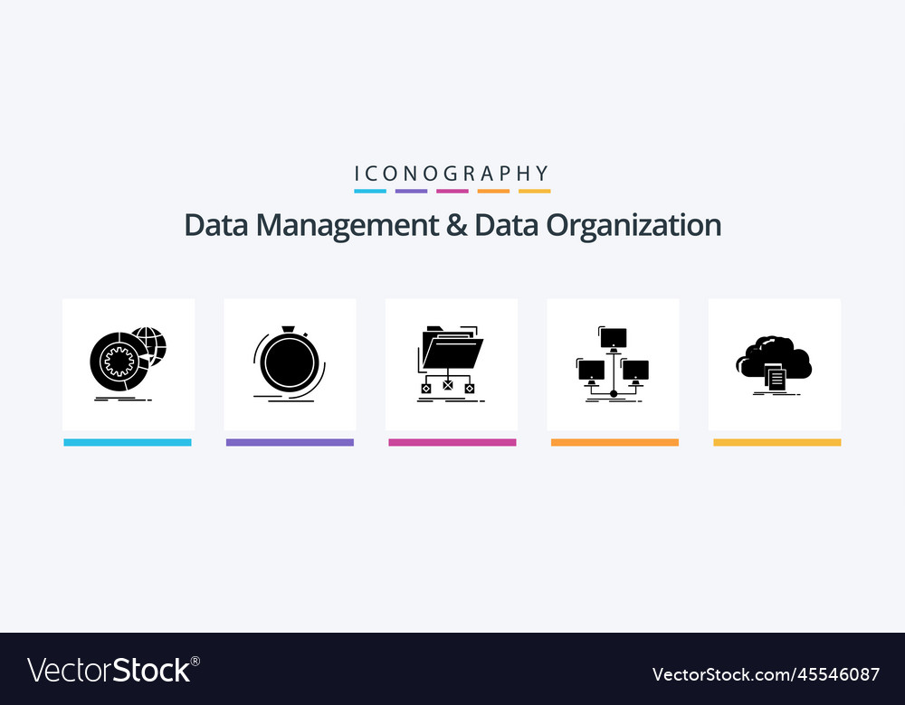 Datenmanagement und Organisation glyph 5