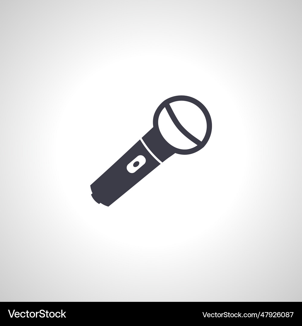 Microphone icon Royalty Free Vector Image - VectorStock