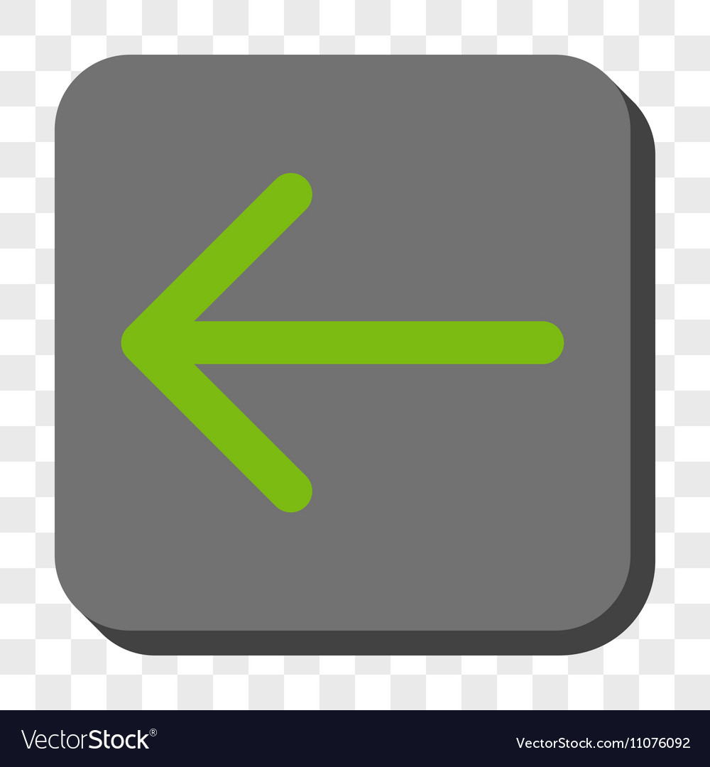Arrow left rounded square button