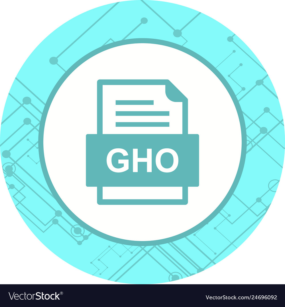 Gho file document icon