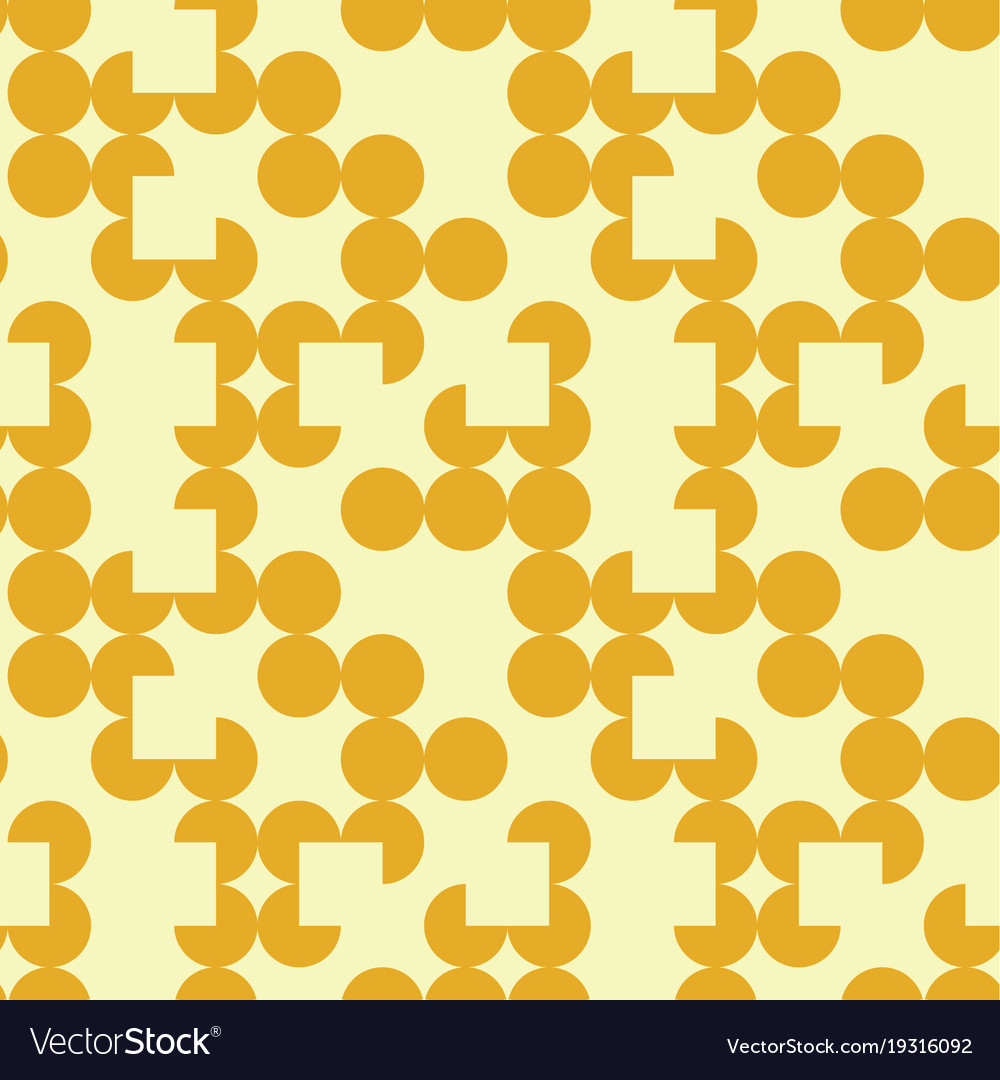 Irregular circle grid seamless pattern
