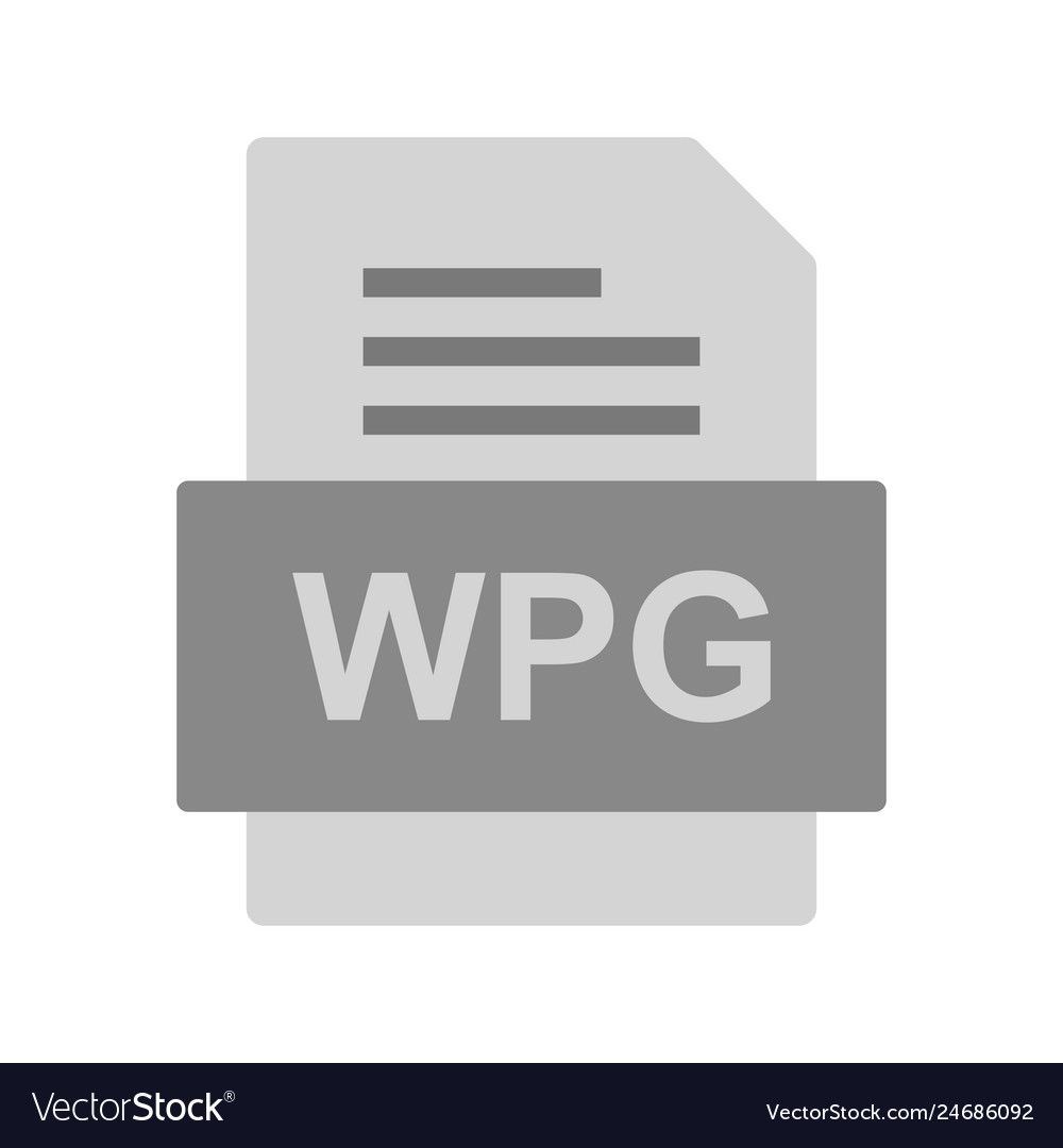 Wpg file document icon