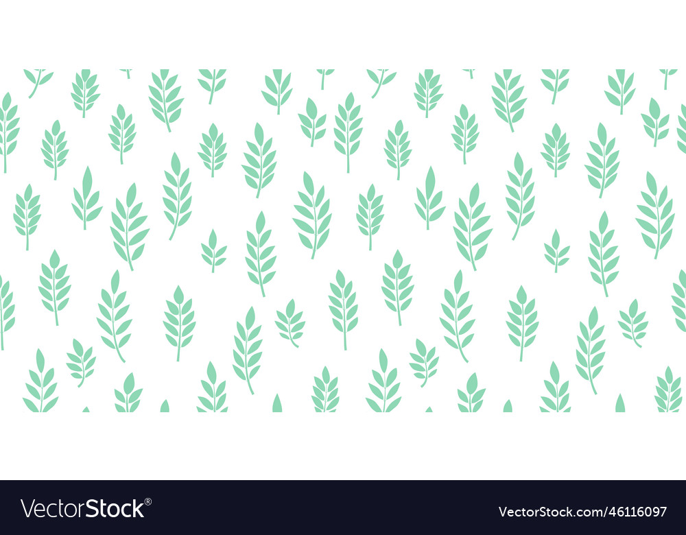 Abstract leaves seamless pattern design hawaii