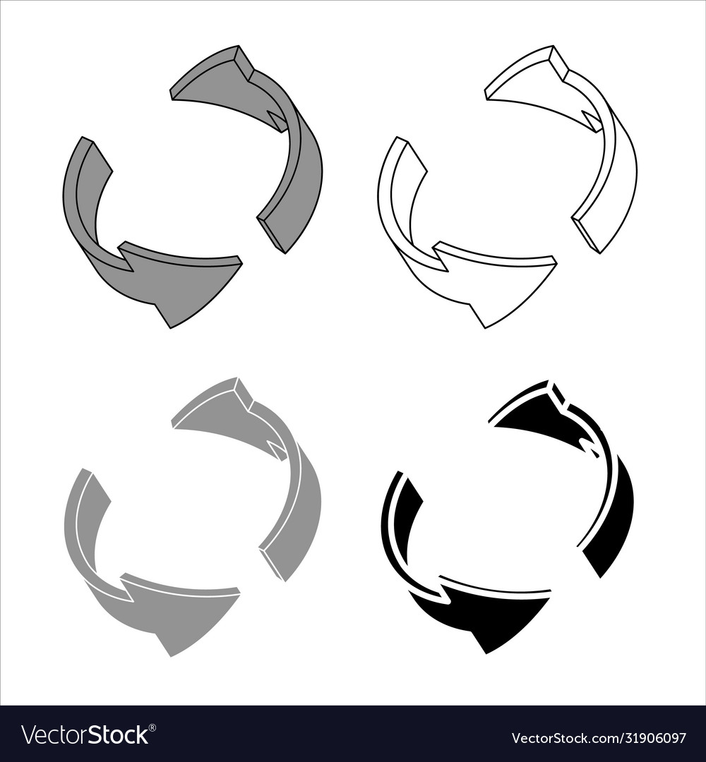 Dynamic Rotation Arrows - 3D Elements