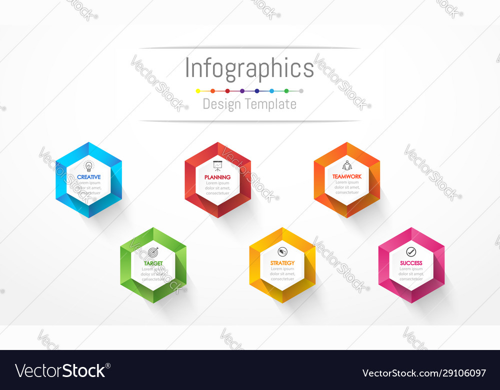 Infografische Gestaltungselemente für Ihr Unternehmen vector image Infografische Gestaltungselemente für Ihr Unternehmen