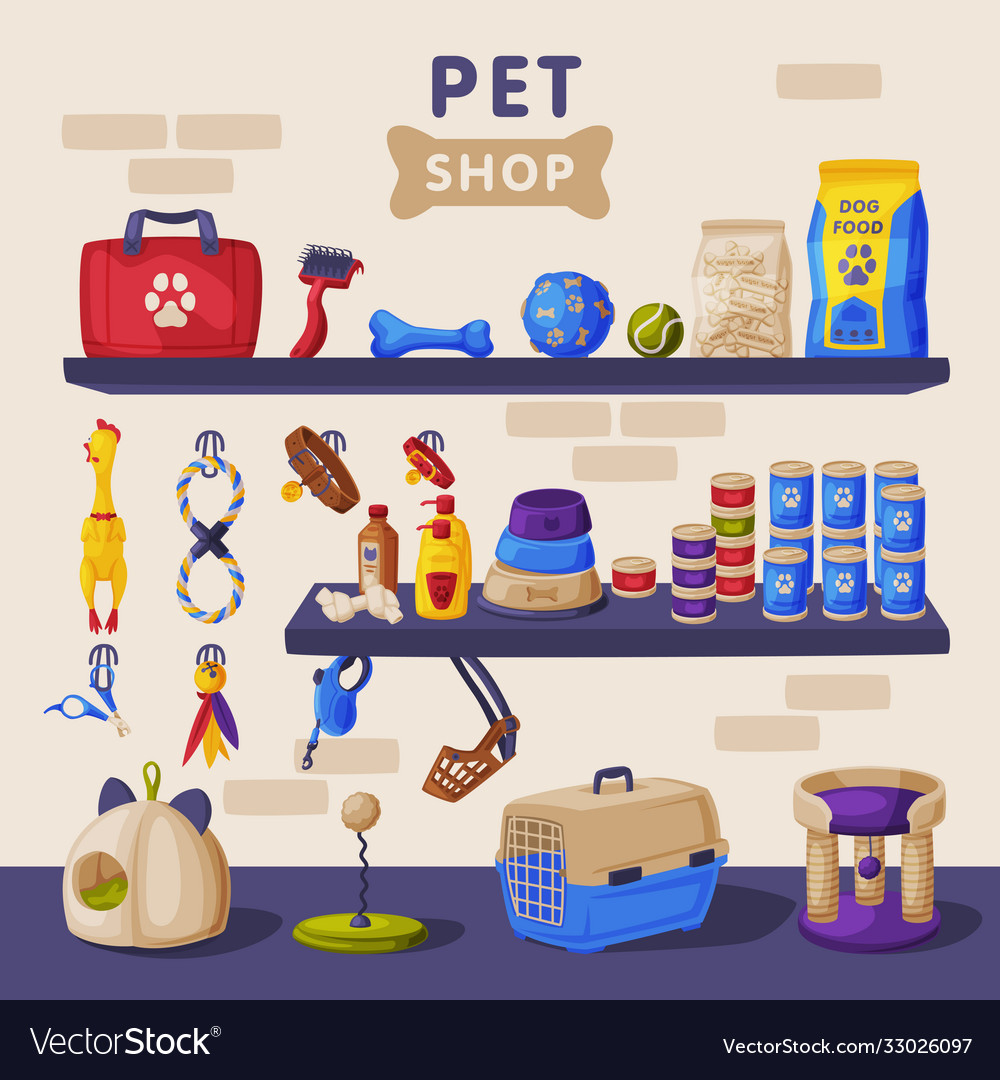 Pet Shop - Katzen- und Hundezubehör