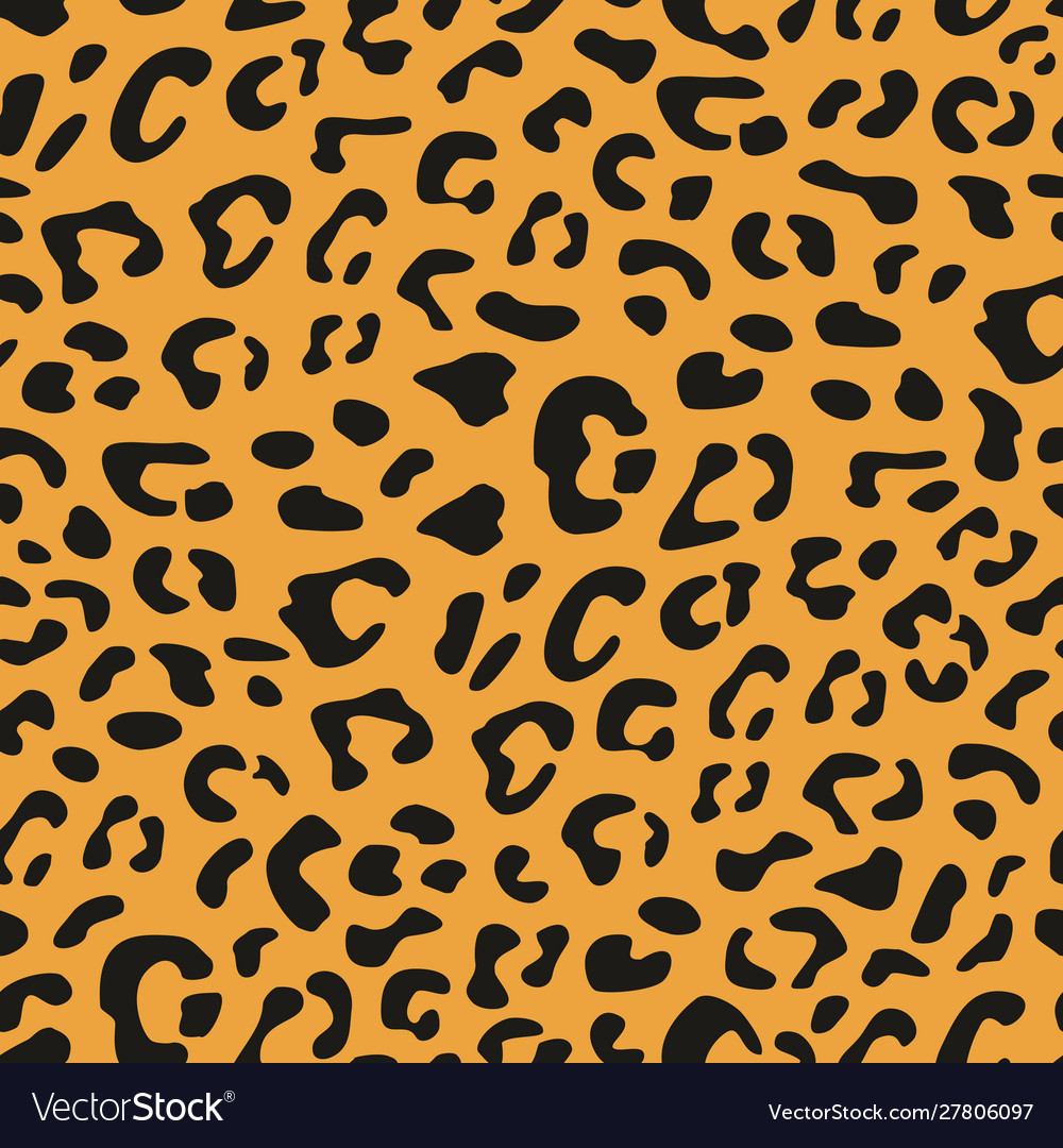 Seamless Leopard Print Pattern