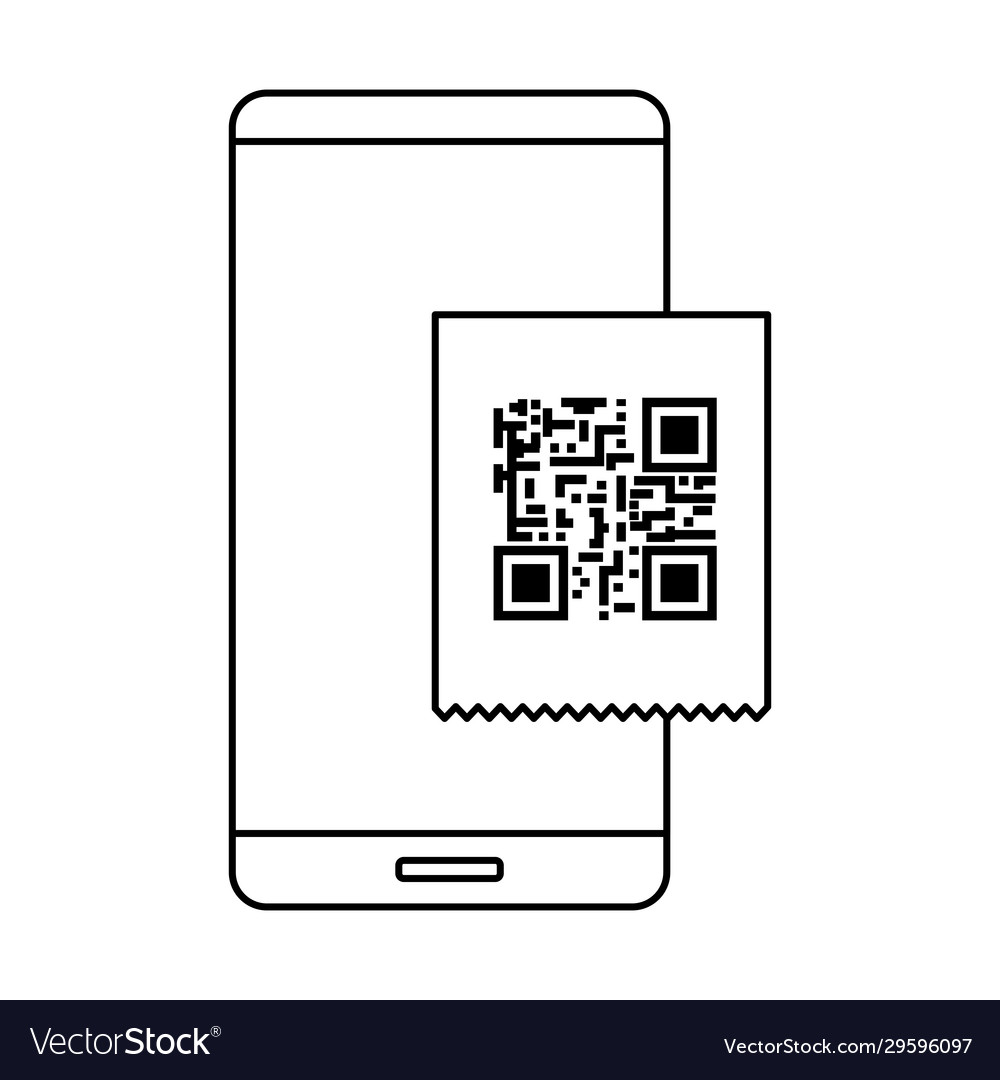 Smartphone device with scan code qr