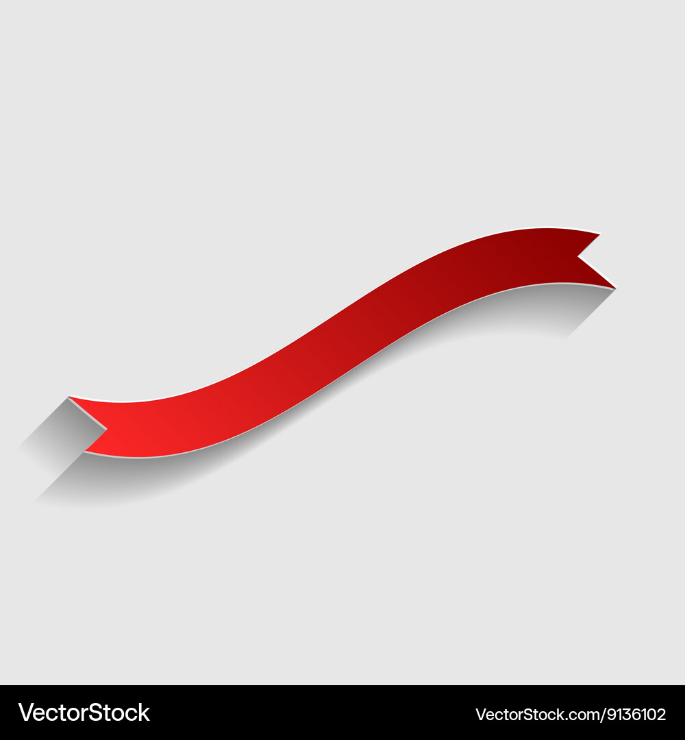 Banner Ribbon Sign Royalty Free Vector Image Vectorstock