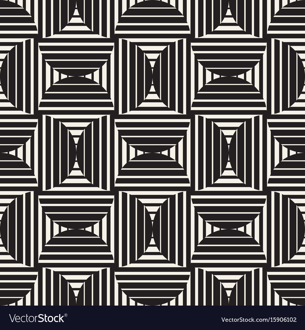 Rounded Geometric Lattice Pattern