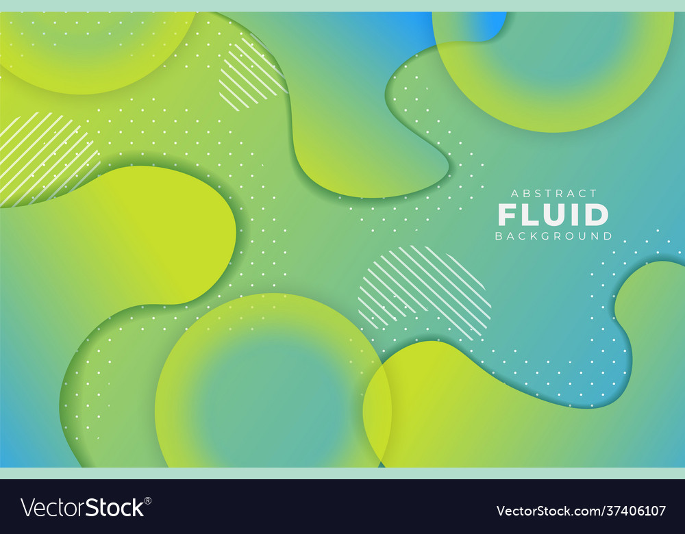 Abstract dynamic fluid shape gradient background