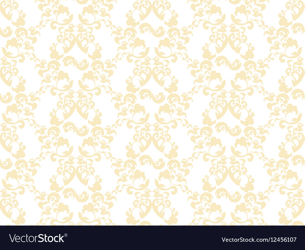 Damask abstract ornament pattern