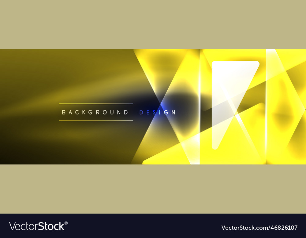 Neon lights hacking geometric background virtual Vector Image Neon lights hacking geometric background virtual