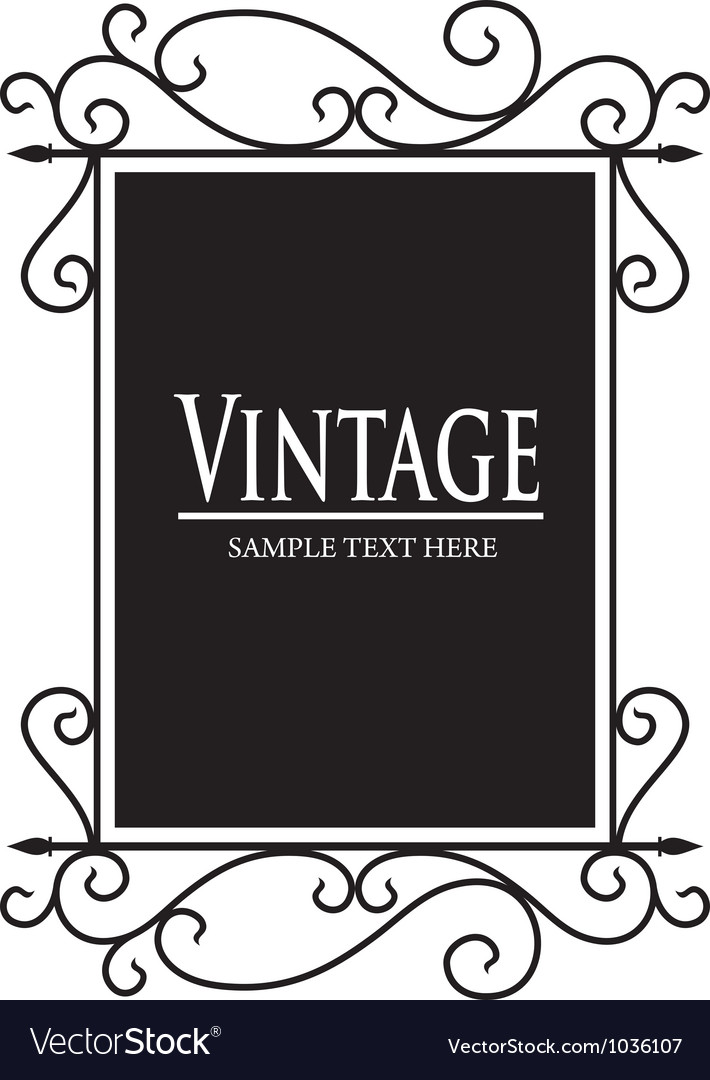Vintage lamp sign