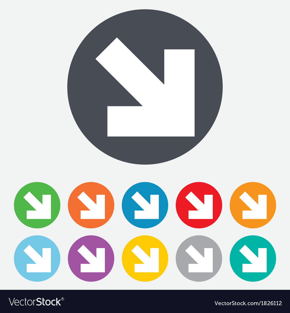 Arrow sign icon next button navigation symbol