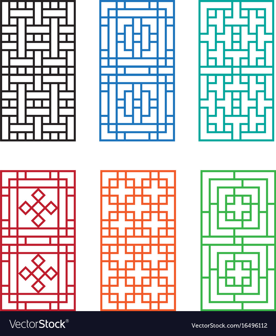 Chinese Lattice Pattern