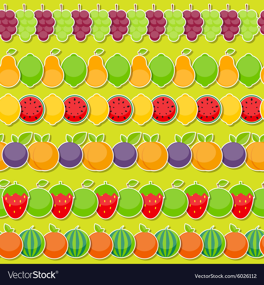 Seamless pattern background from apple orange
