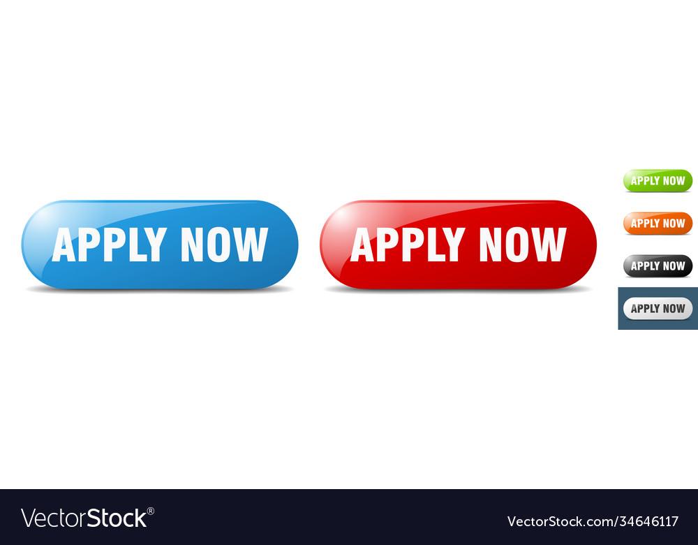 Apply now button key sign push set