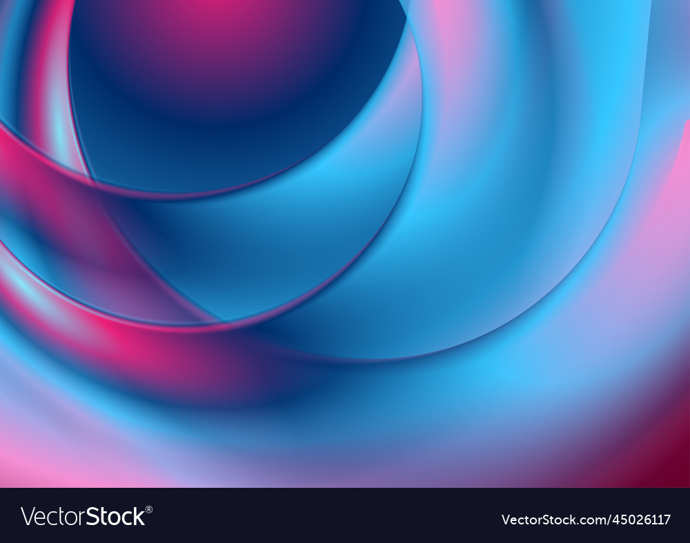 Blue and purple glossy circles abstract hi-tech