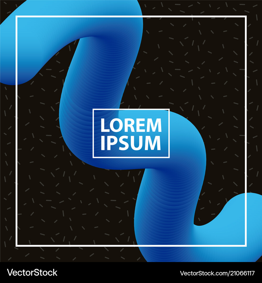 Fluid abstract background Royalty Free Vector Image
