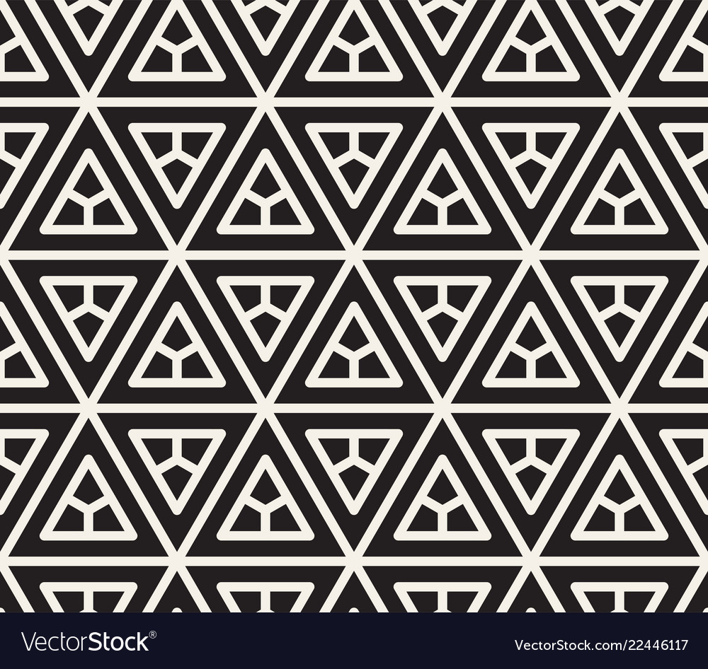 Geometric Abstract Line Pattern