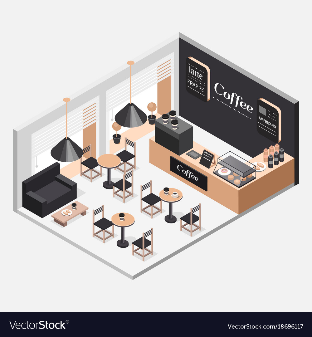 Small Coffee Shop Layout Design