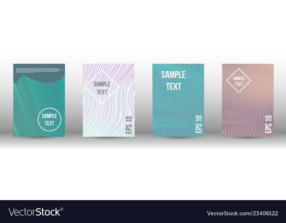 A modern cover design template