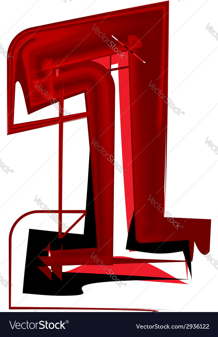 Artistic Number One - Scratch Style
