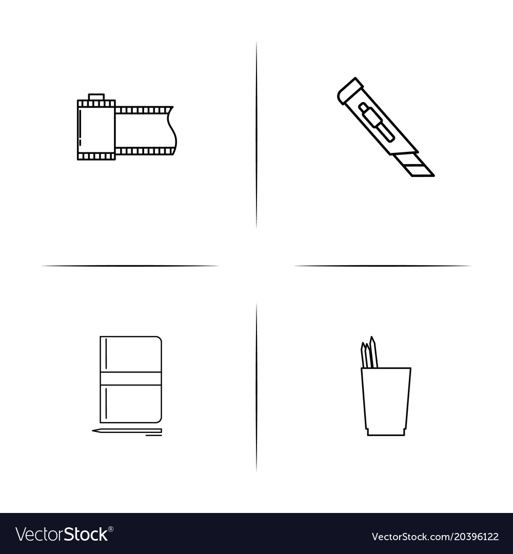 Creative process and design simple linear icon