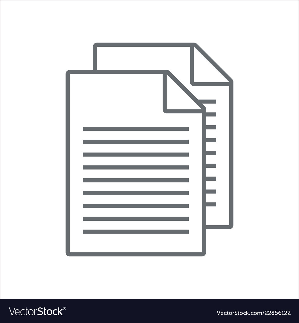 Document Stack Icon