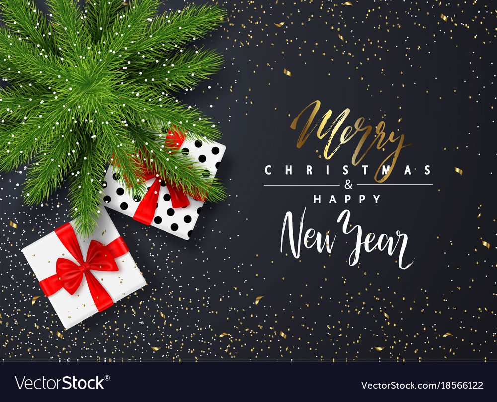 Merry Christmas & New Year Poster