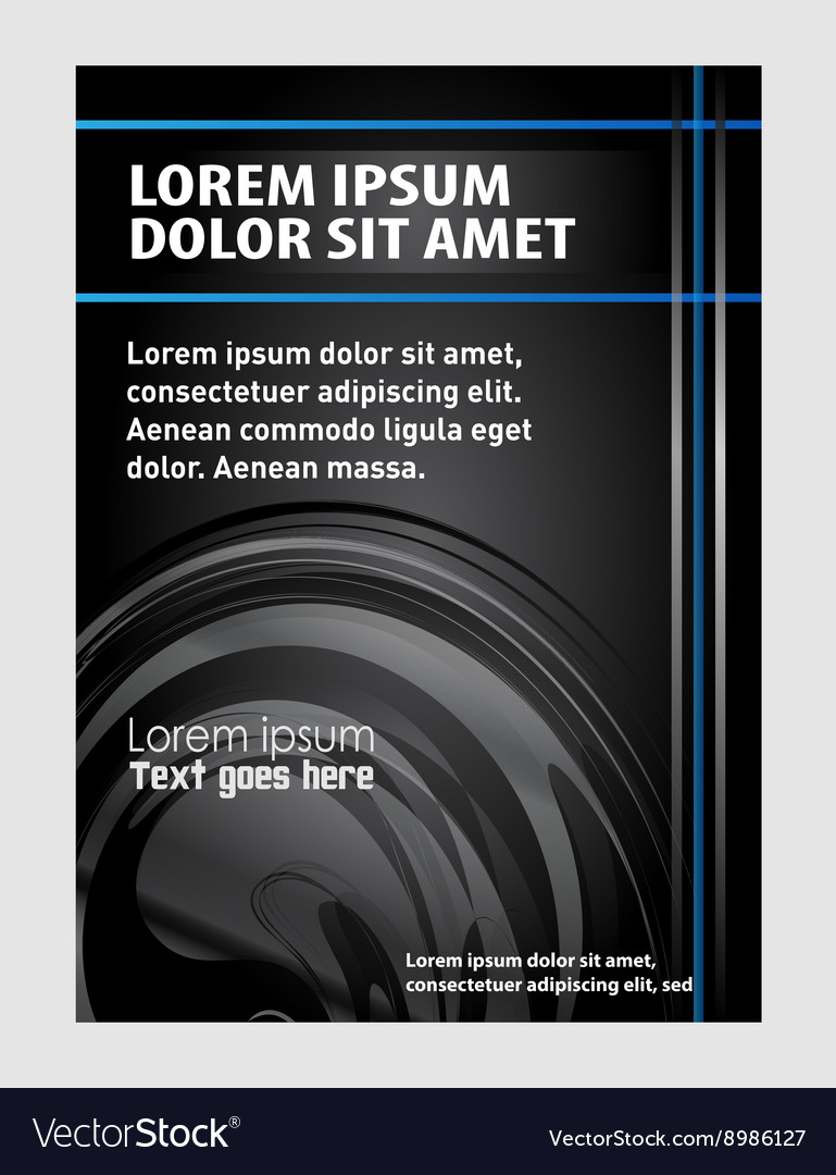 Blue color background with space for your message