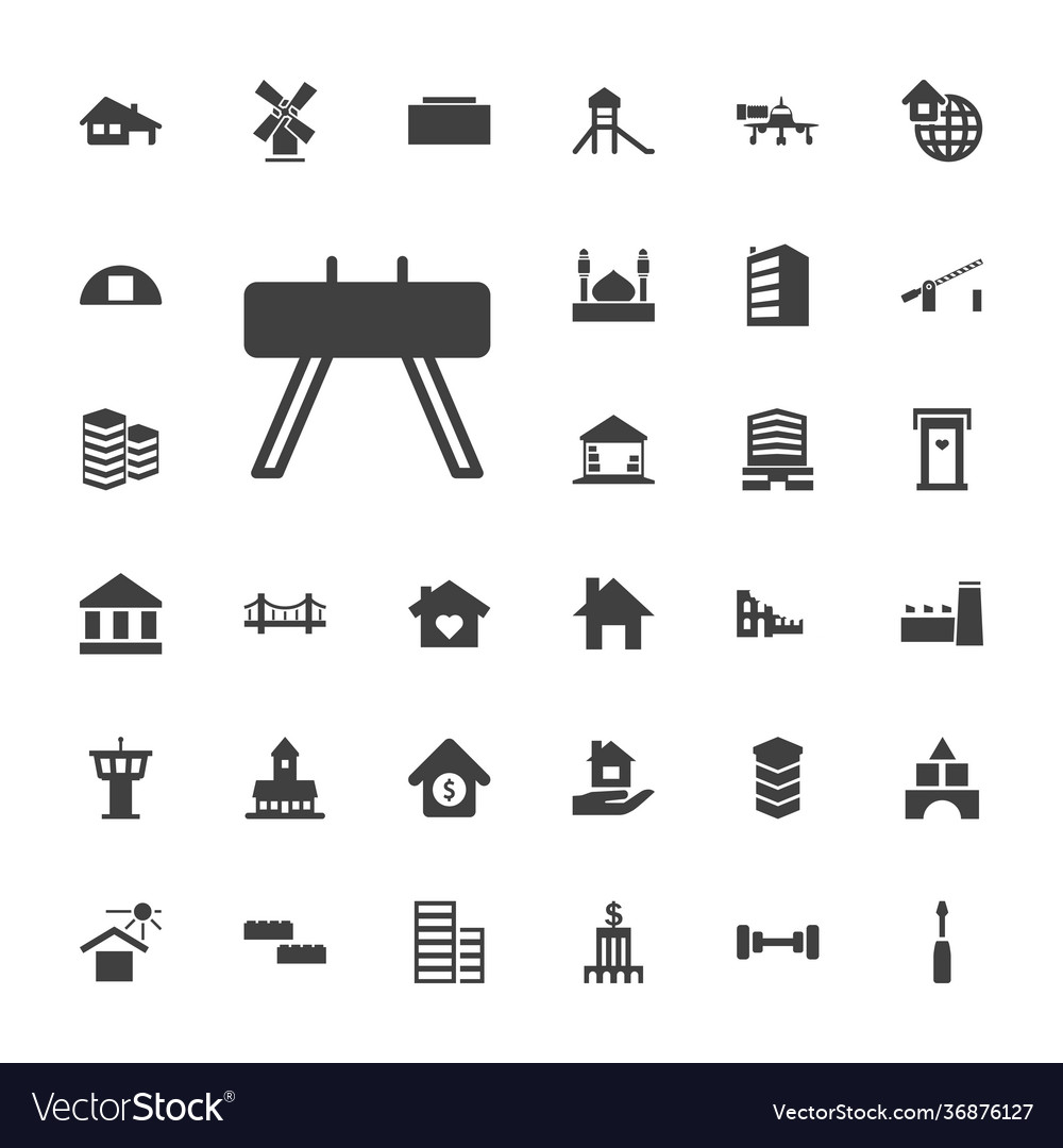 Building icons