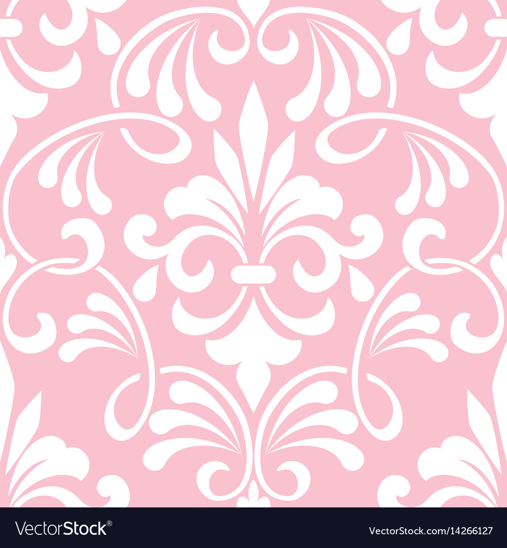 Elegant Damask Floral Pattern