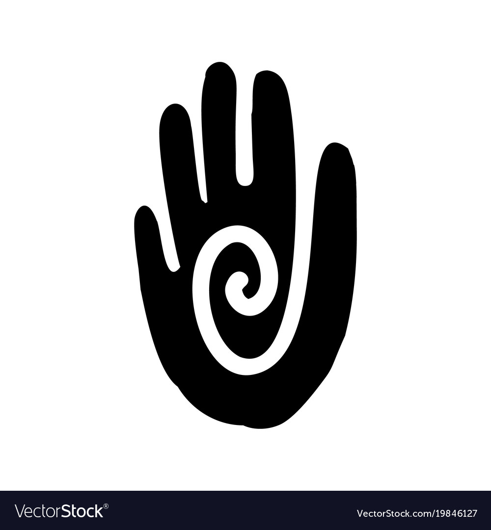 Hand icon aztec