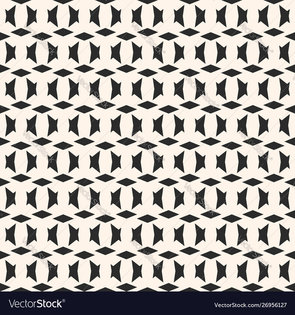 Seamless pattern simple ethnic monochrome texture Vector Image