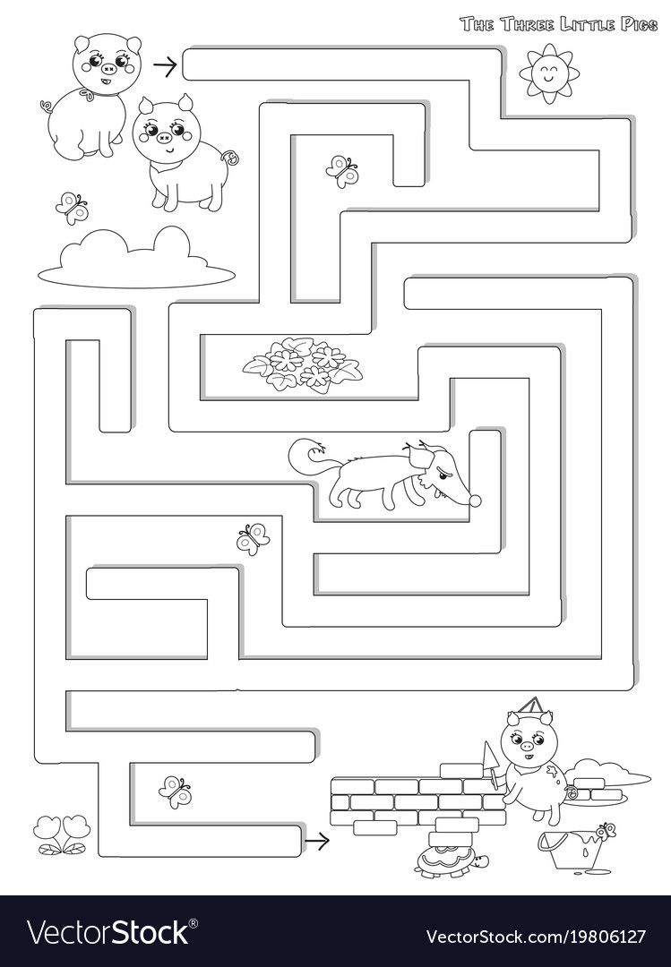 Interactive Three Little Pigs Pairing Activity🐔 Conheça todas as ...