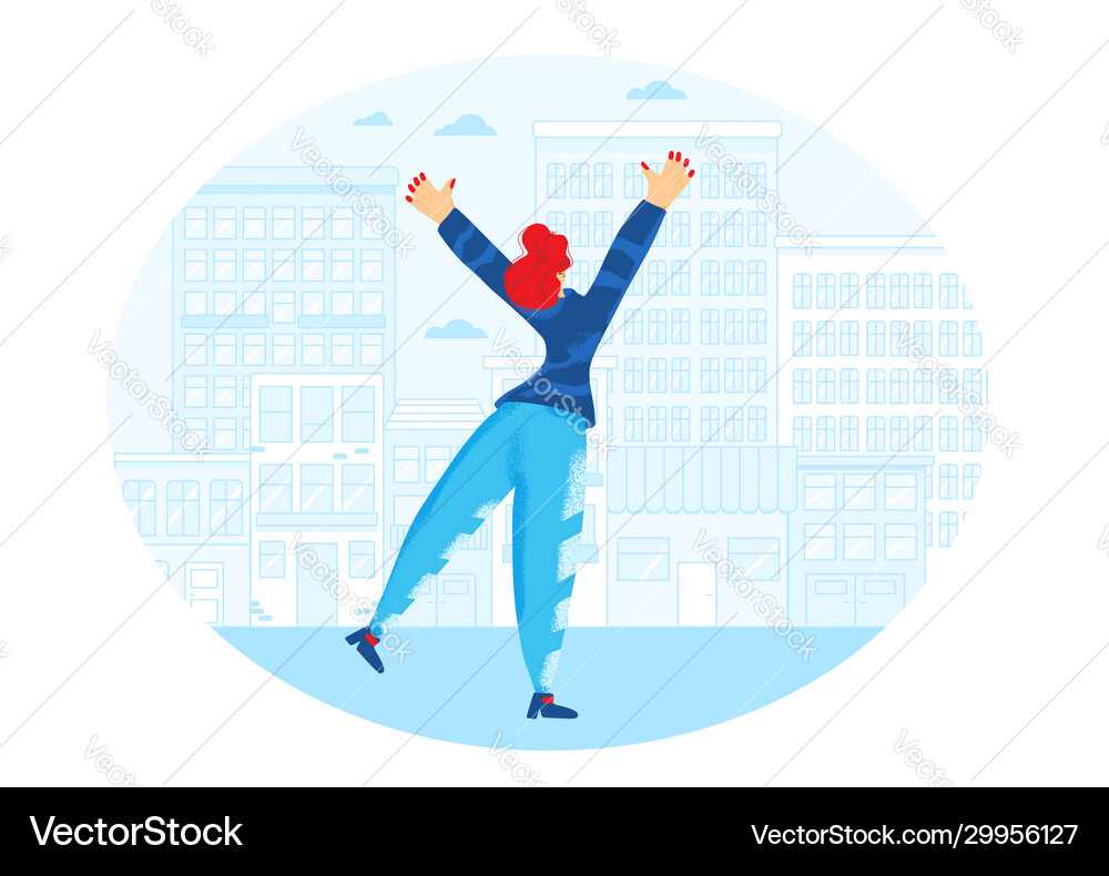 Work life balance concept human character Vector Image