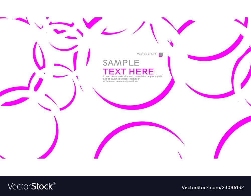 Abstract background with circles