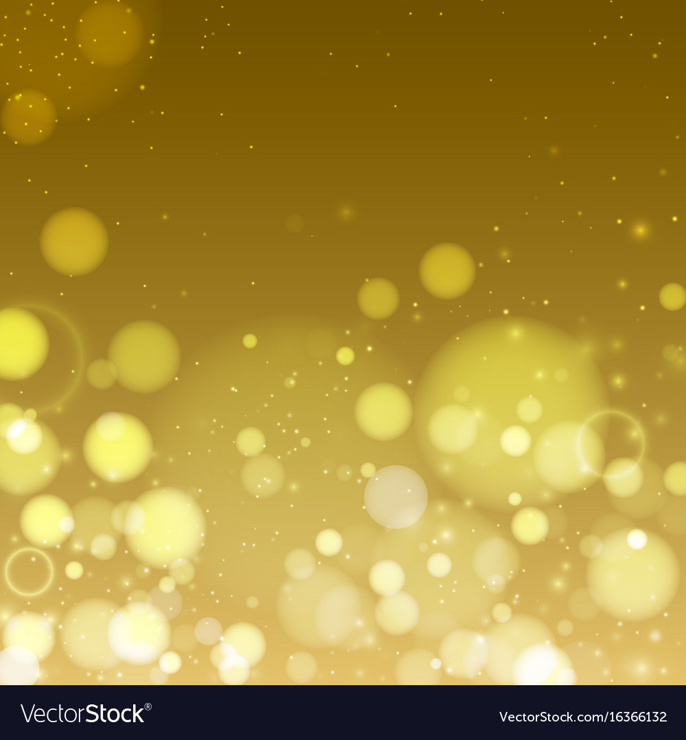 Blurred glitter bokeh pattern