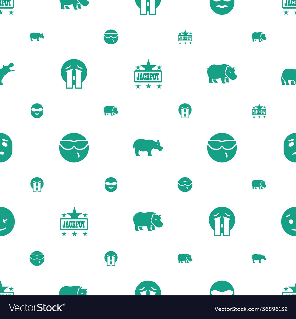 Comic icons pattern seamless white background