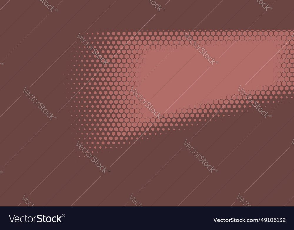Geometric abstract hexagon two color background