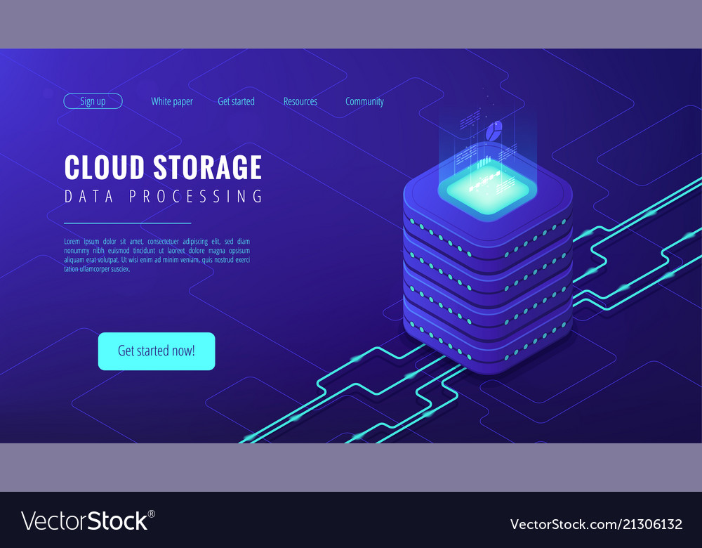 Isometric Cloud Storage Data Processing