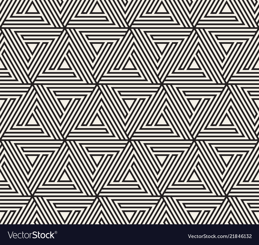 Modern Geometric Stripe Pattern