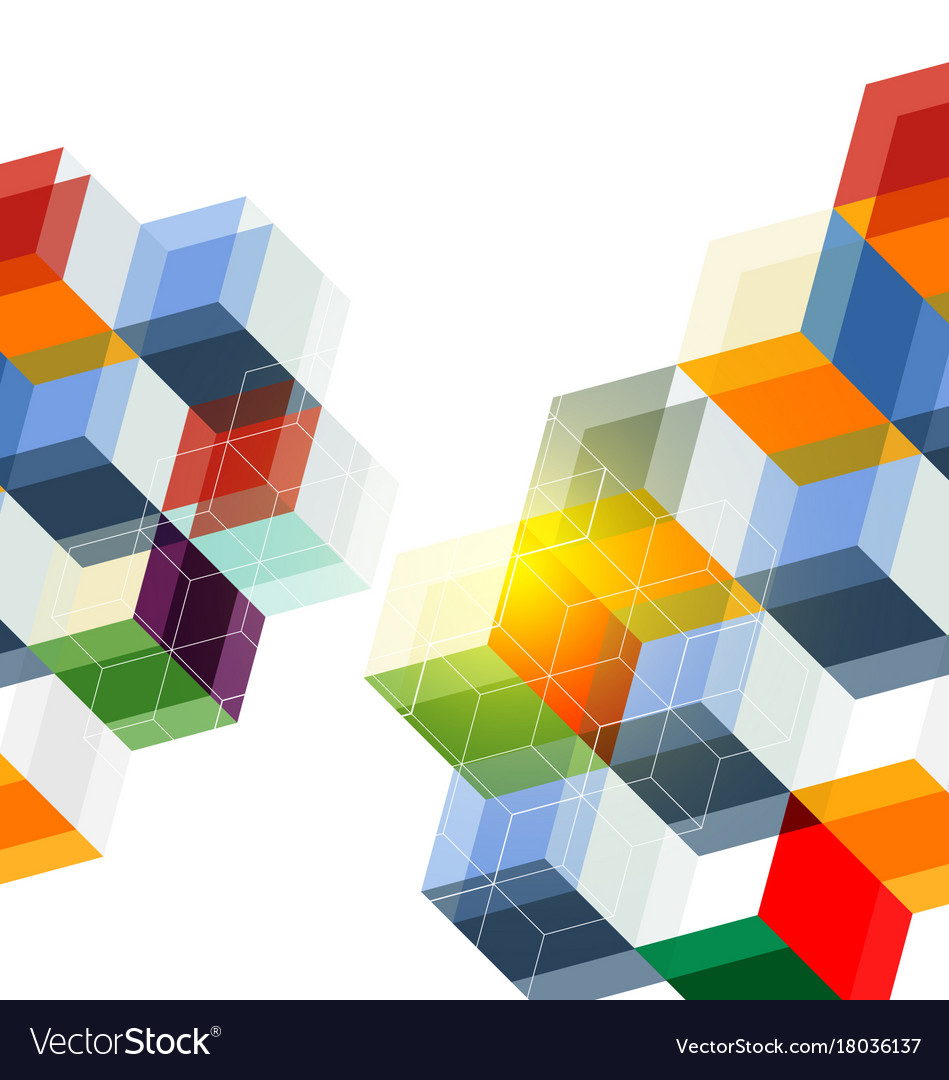 Abstract hexagon background