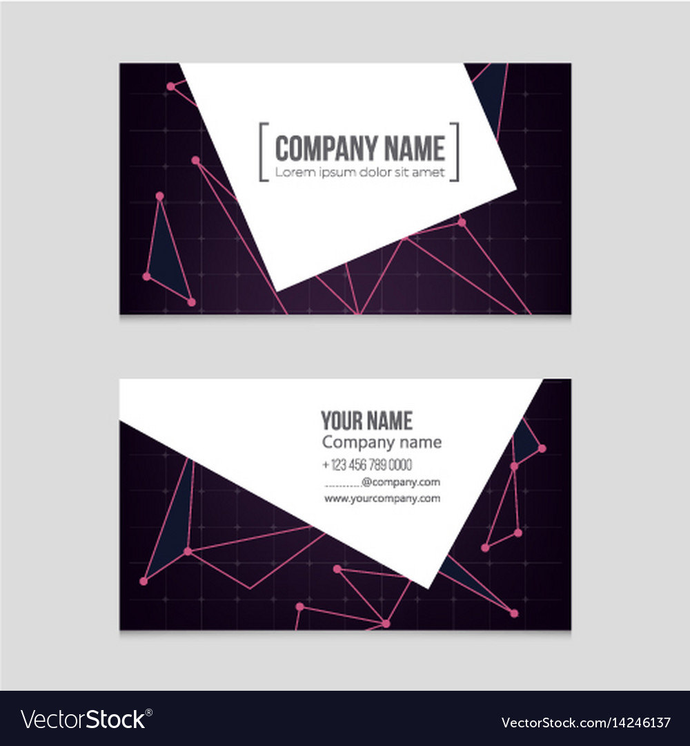 Abstract layout background set for art