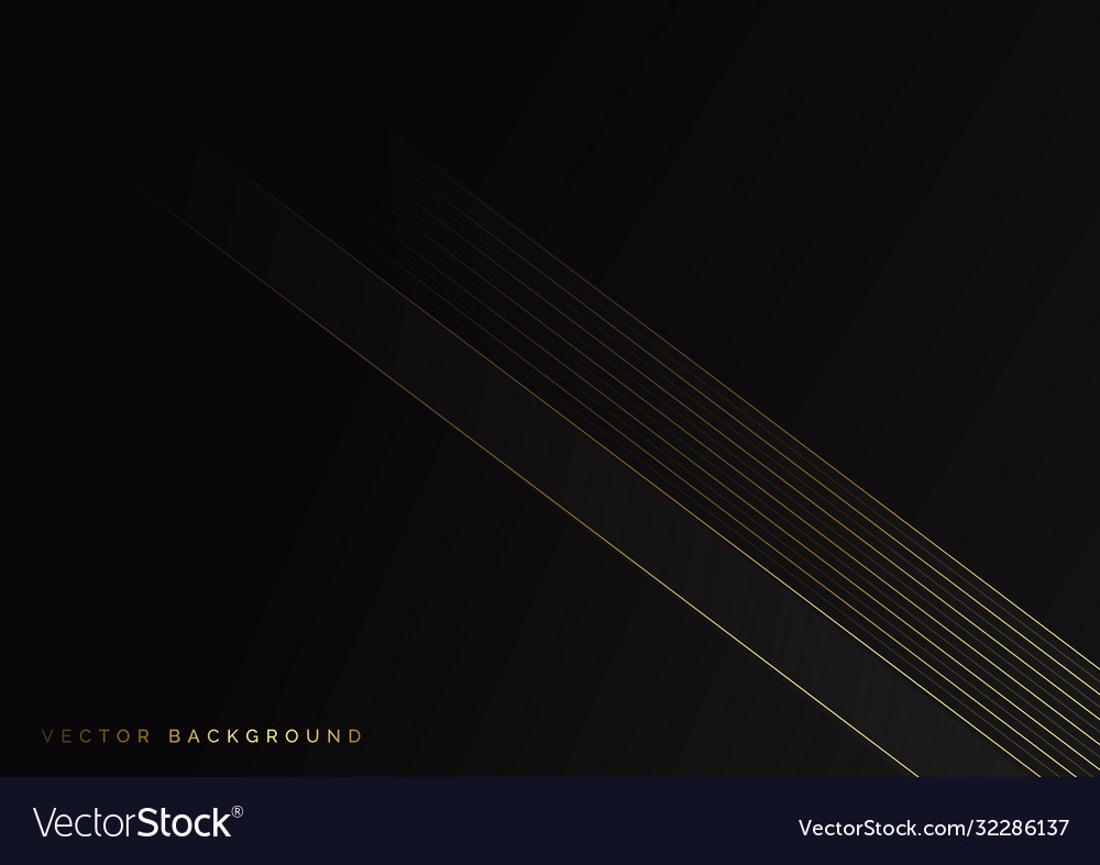 Abstract stripes golden lines diagonal overlap vector image Abstract stripes golden lines diagonal overlap