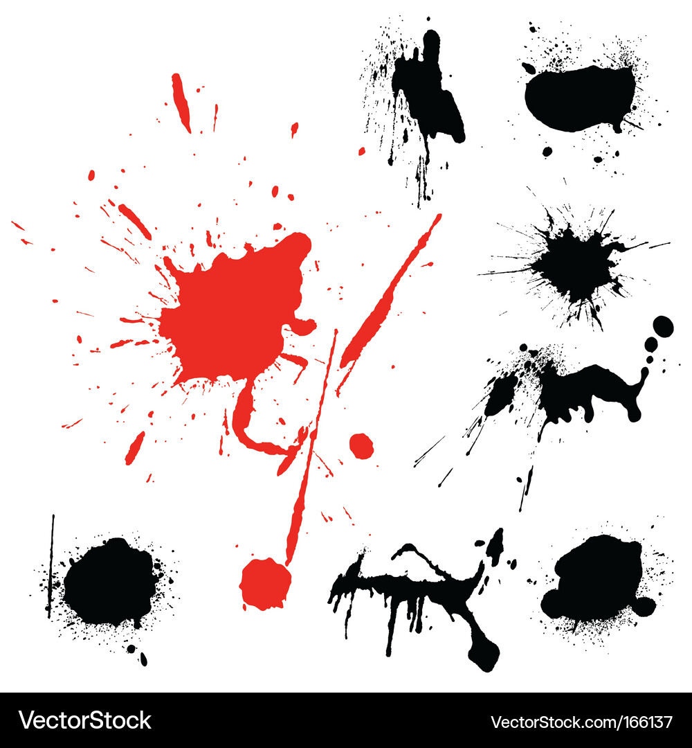 Blots Royalty Free Vector Image - VectorStock