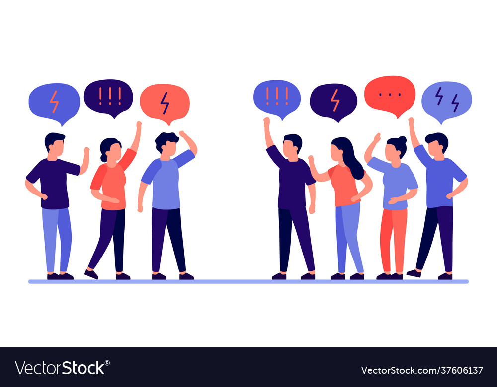 Conflict and Argument Illustration